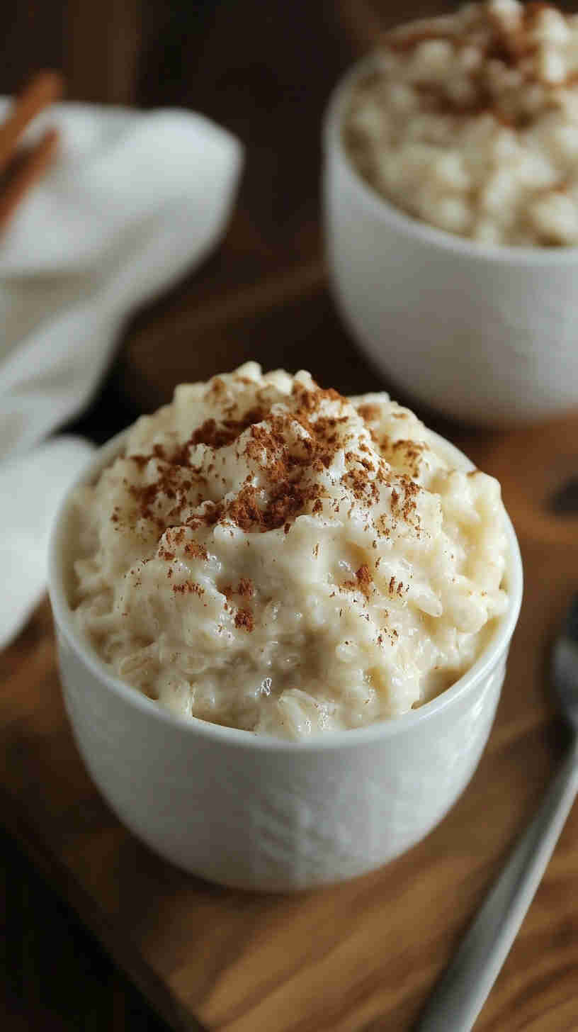 Old-Fashioned Slow Cooker Rice Pudding with a Modern Twist