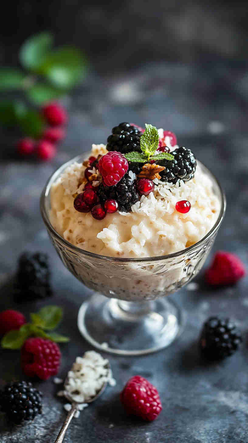Old-Fashioned Slow Cooker Rice Pudding with a Modern Twist