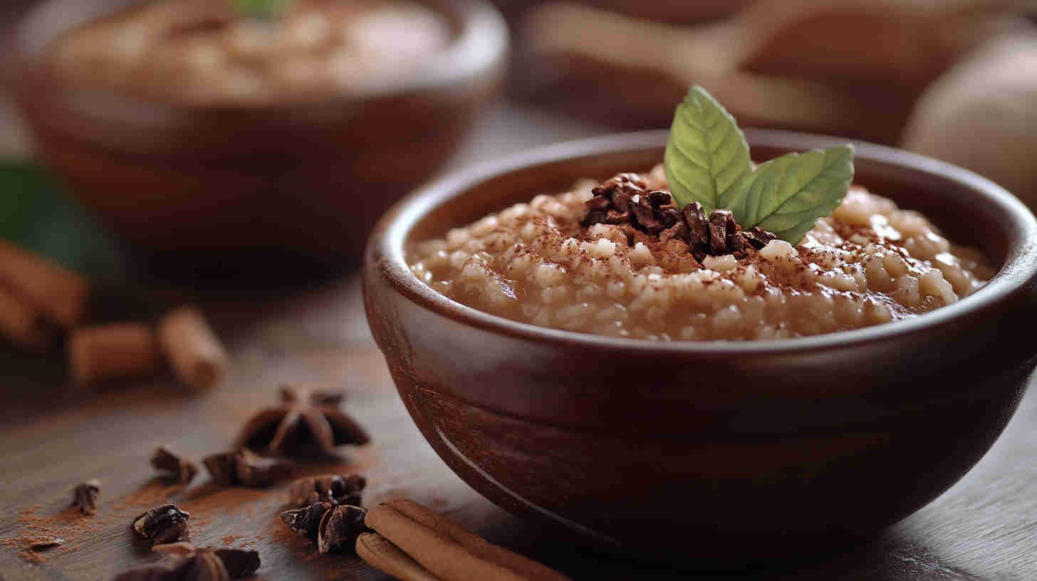 Old-Fashioned Slow Cooker Rice Pudding with a Modern Twist