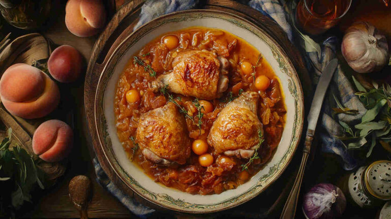 One-Pot Apricot Chicken for Family Dinner