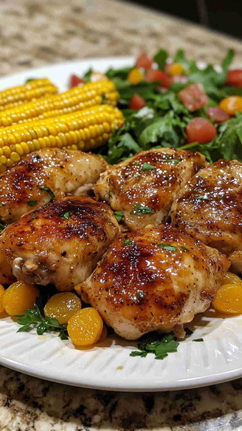 One-Pot Apricot Chicken for Family Dinner