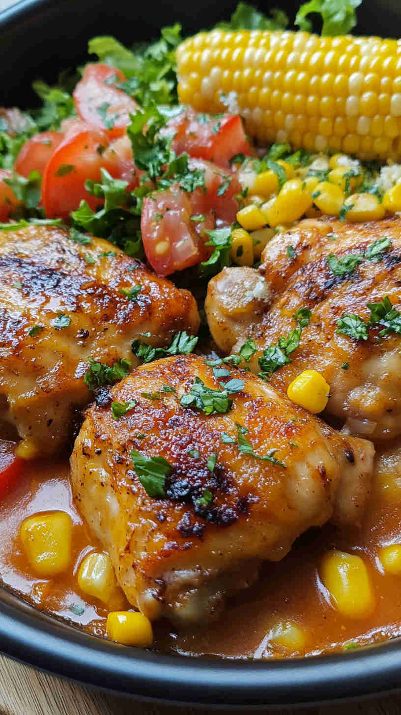 One-Pot Apricot Chicken for Family Dinner
