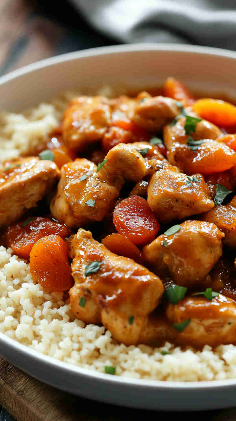 One-Pot Apricot Chicken for Family Dinner