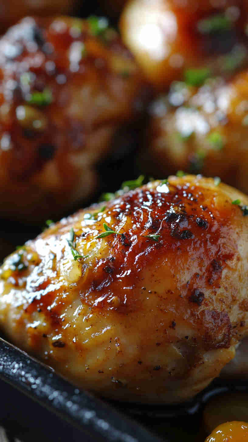 One-Pot Apricot Chicken for Family Dinner