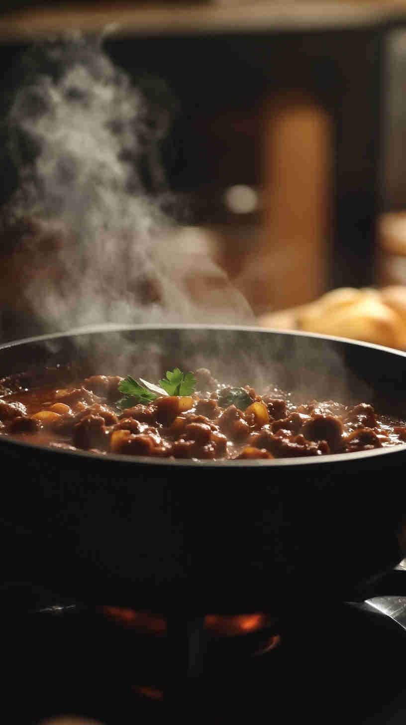 One-Pot Slow Cooker Beef Goulash