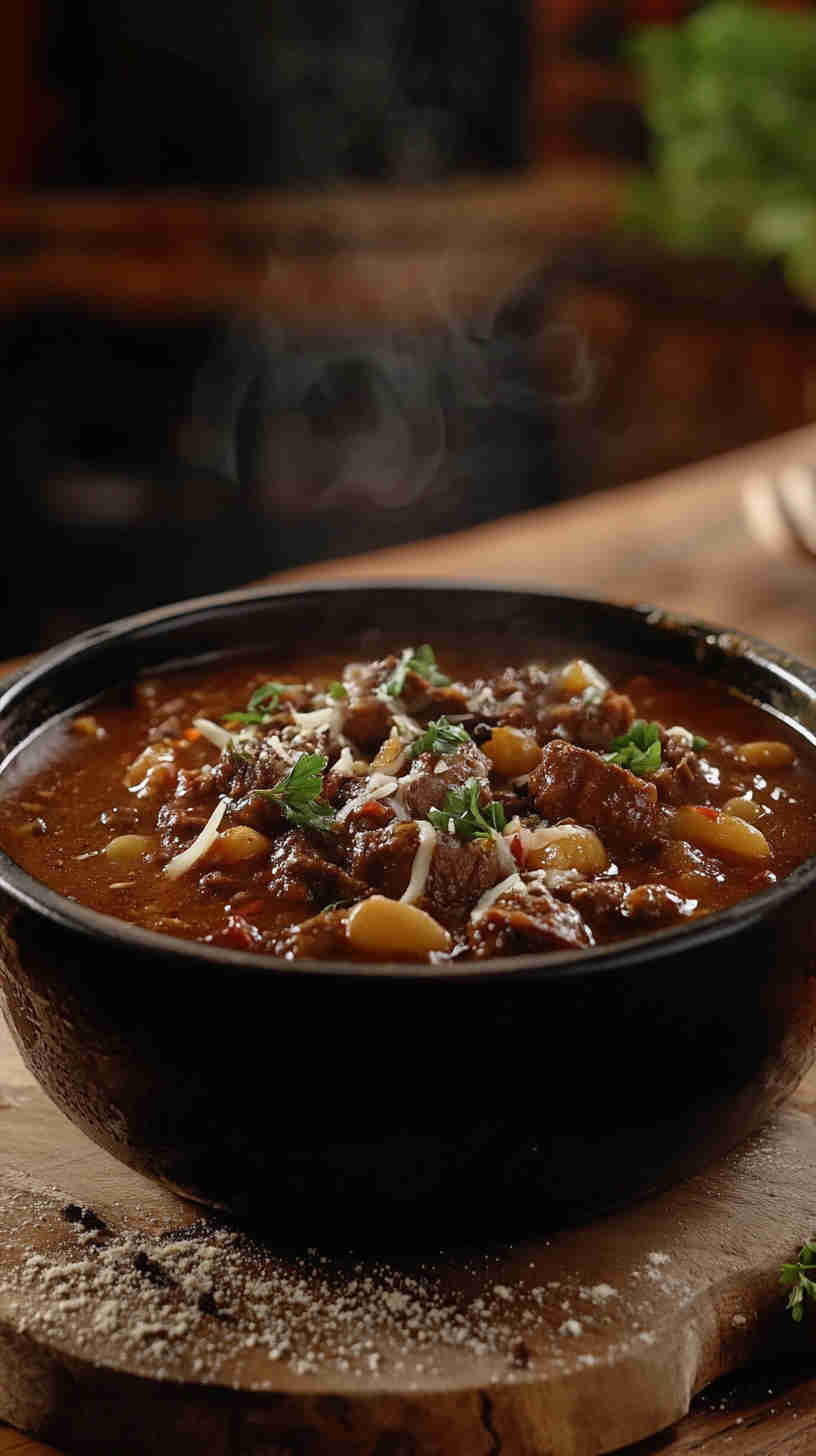 One-Pot Slow Cooker Beef Goulash