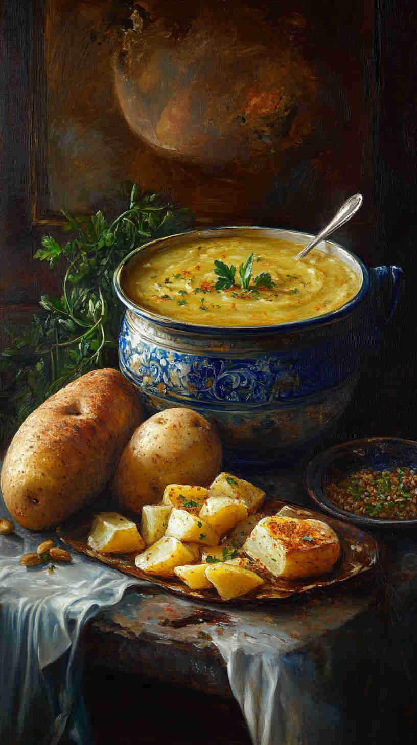 Rich and Creamy 5-Ingredient Potato Soup