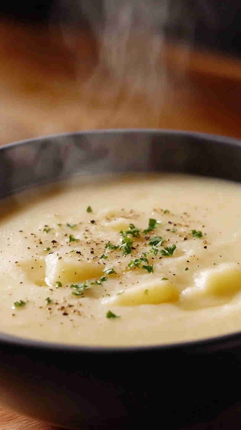 Rich and Creamy 5-Ingredient Potato Soup