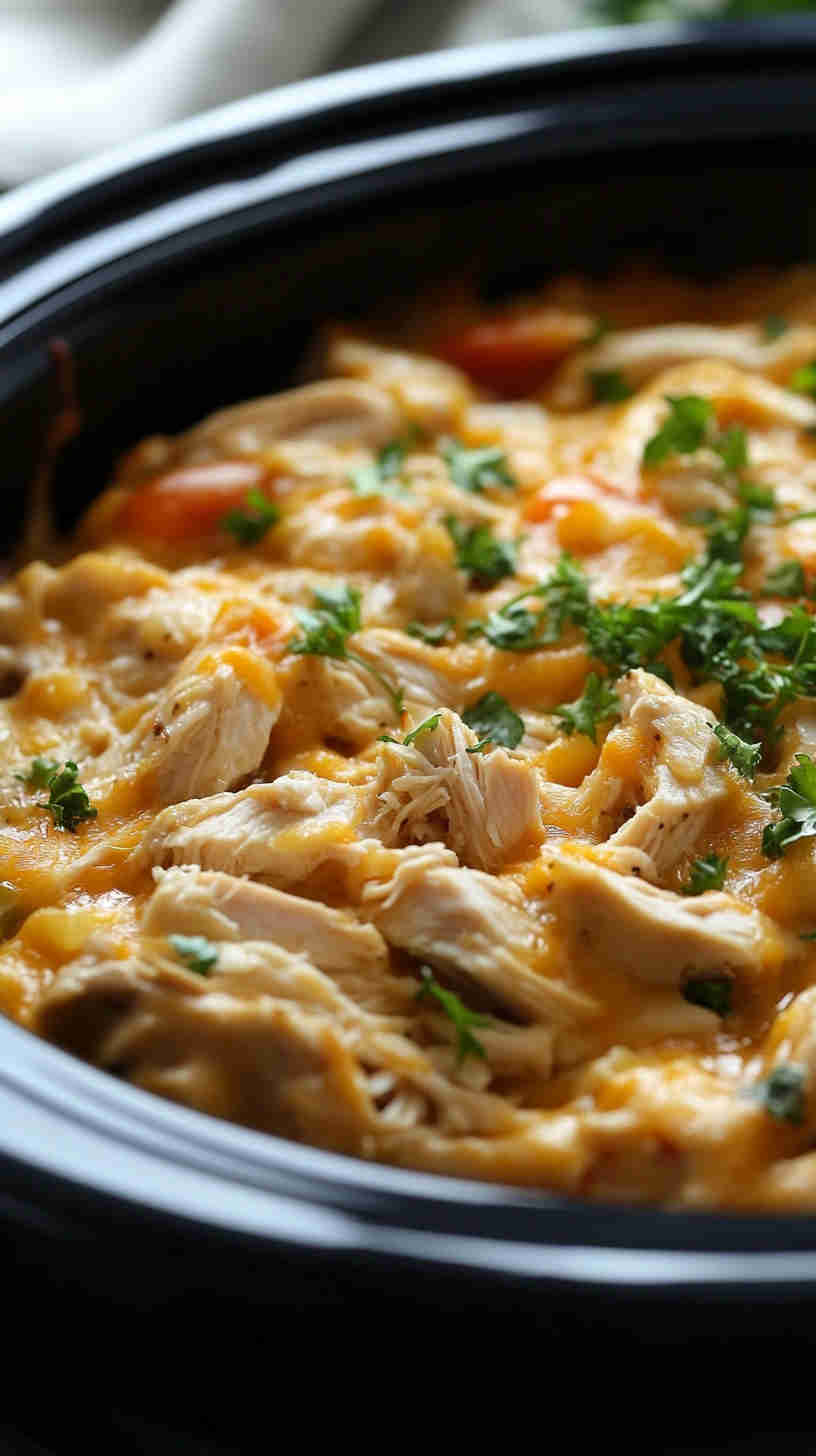 Rich and Satisfying Slow Cooker Chicken Casserole Recipe
