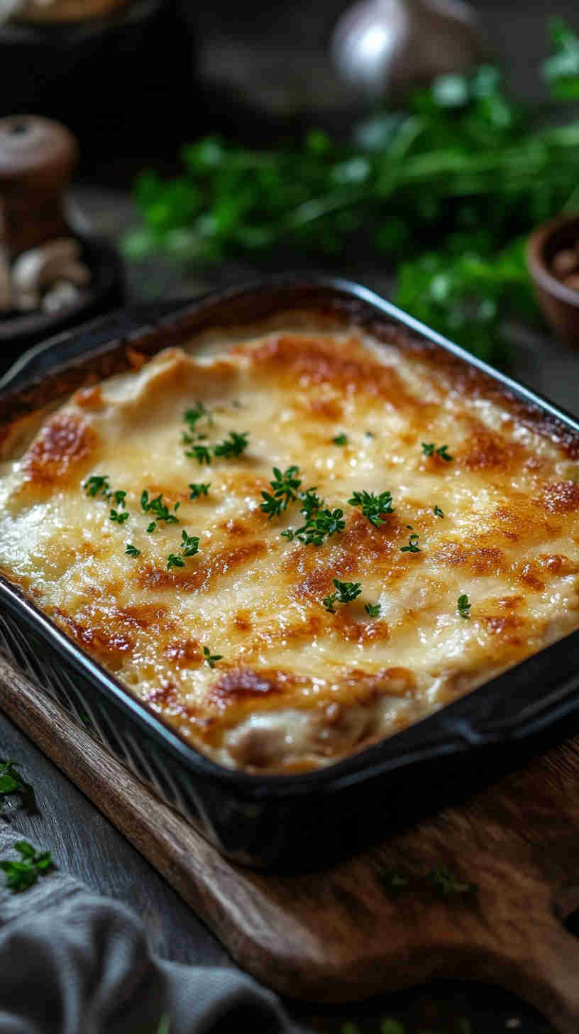 Rich and Satisfying Slow Cooker Chicken Casserole Recipe