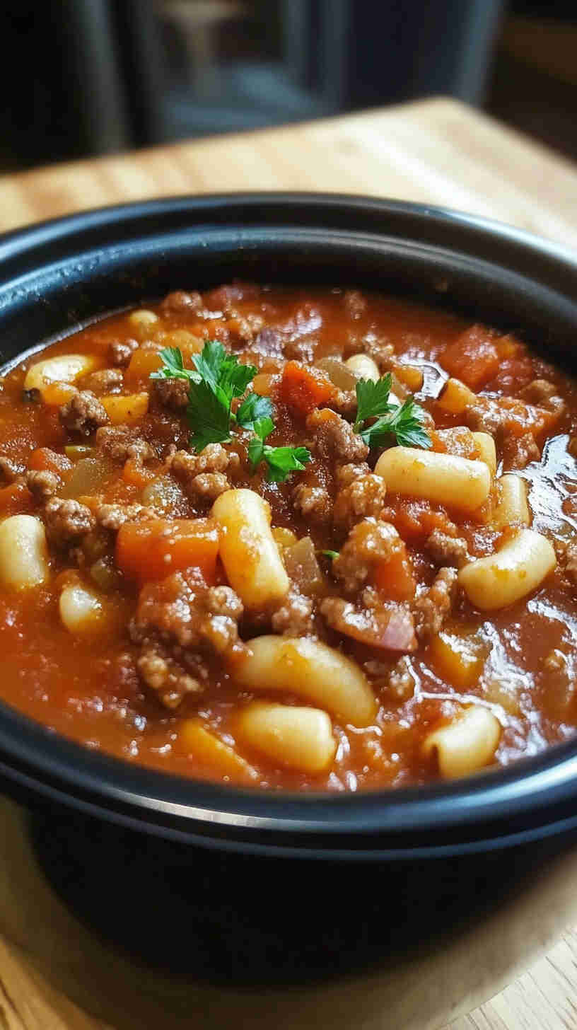 Rich and Savory Slow Cooker Goulash