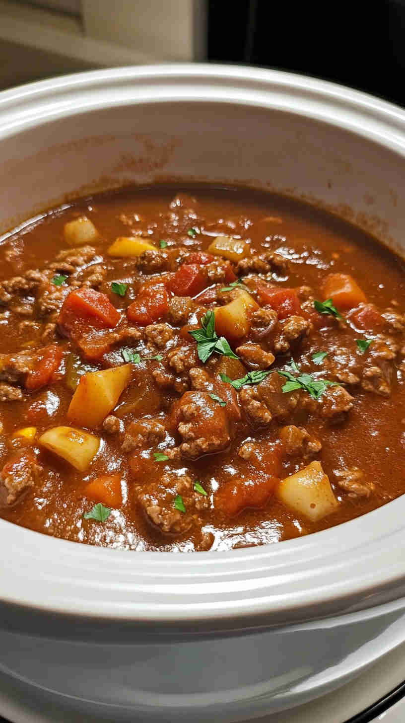 Rich and Savory Slow Cooker Goulash