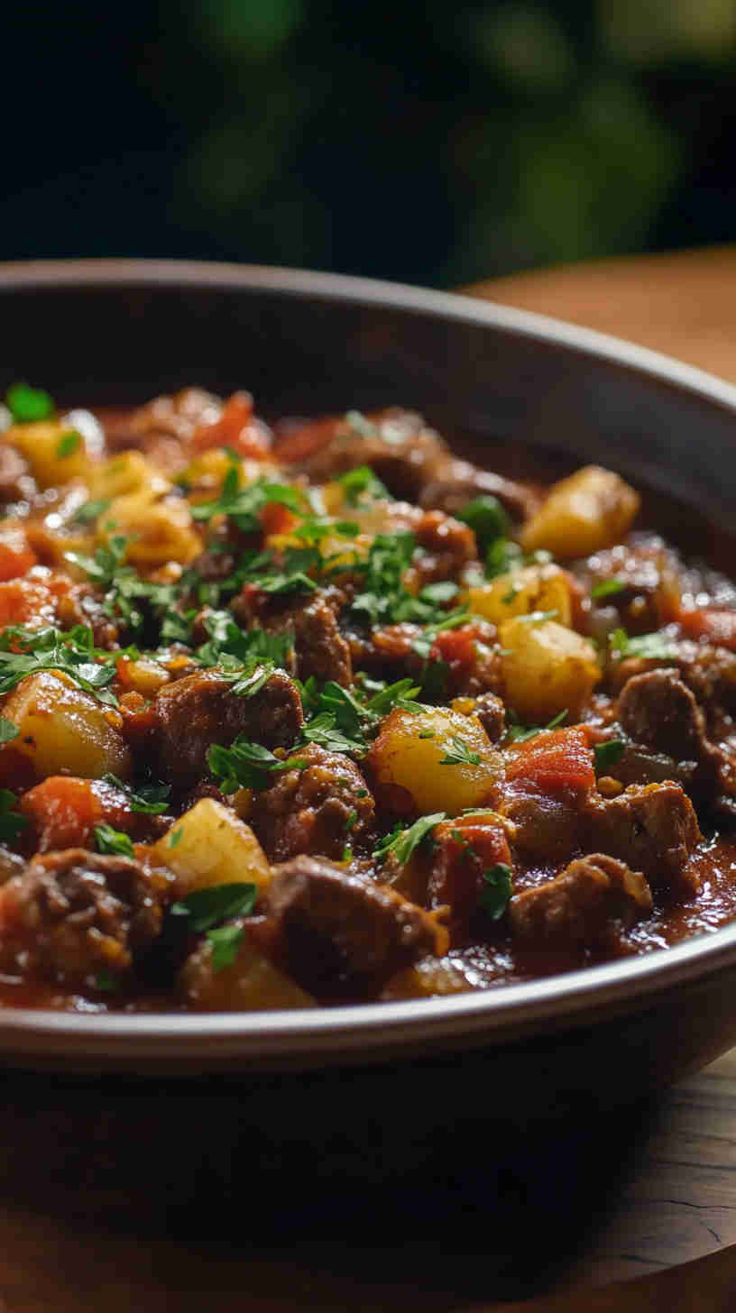 Rich and Savory Slow Cooker Goulash