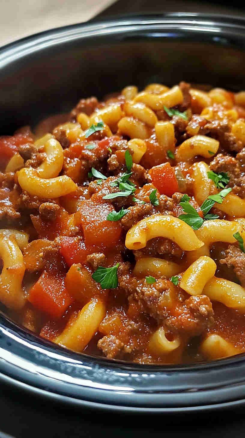 Rich and Savory Slow Cooker Goulash