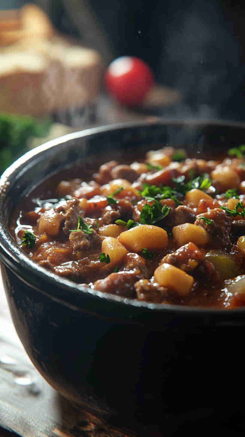 Rich and Savory Slow Cooker Goulash