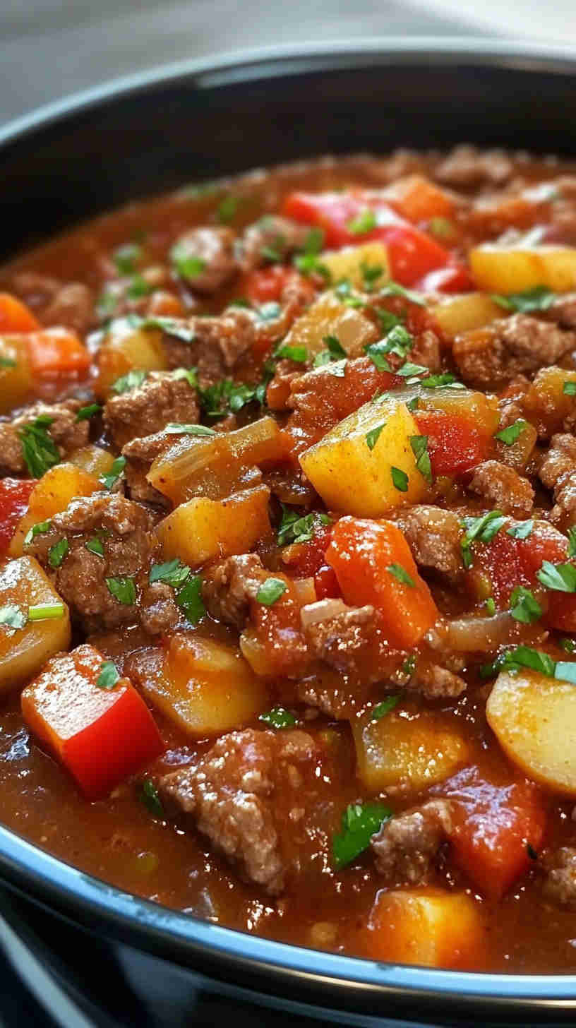 Rich and Savory Slow Cooker Goulash