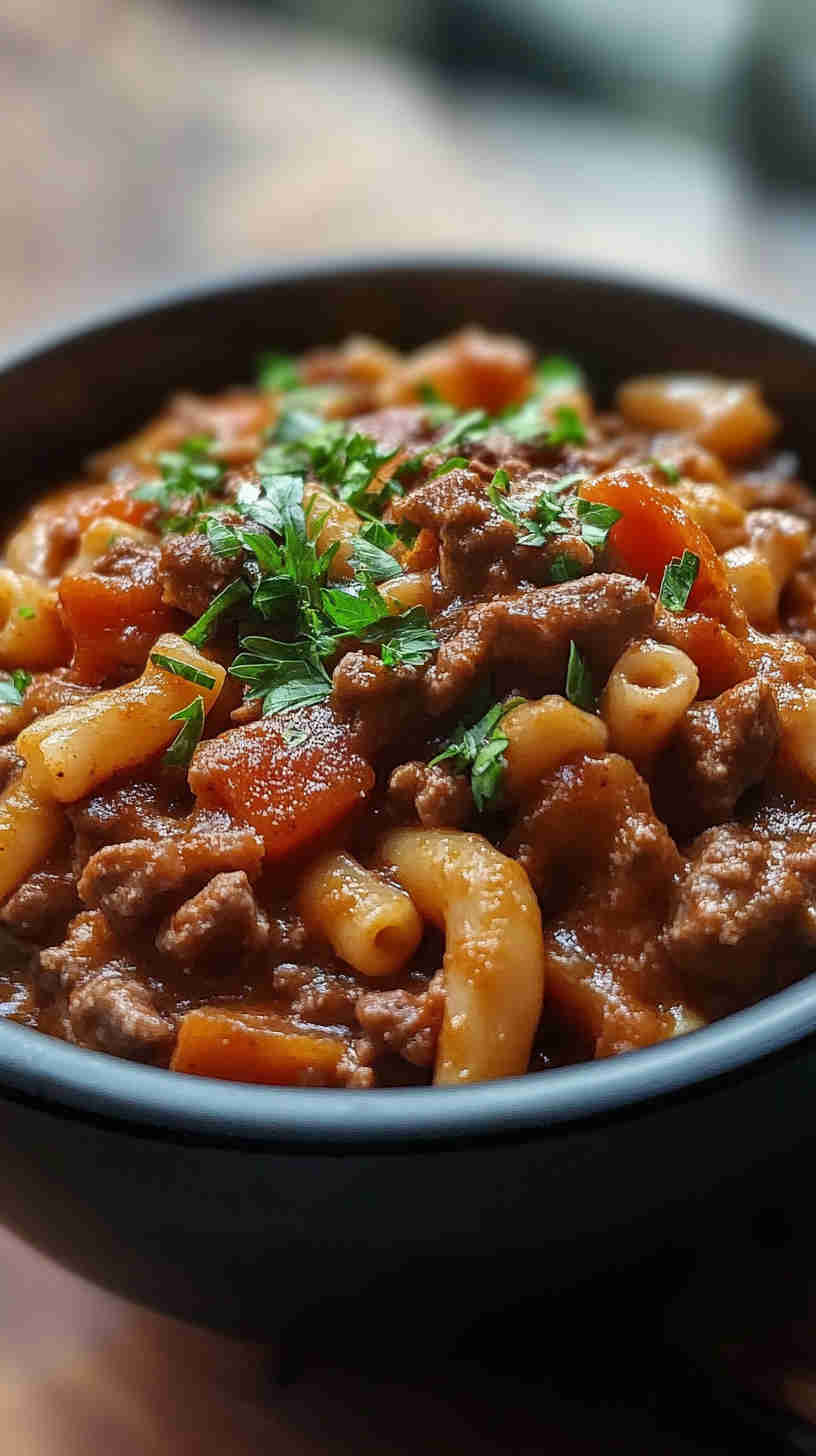 Rich and Savory Slow Cooker Goulash