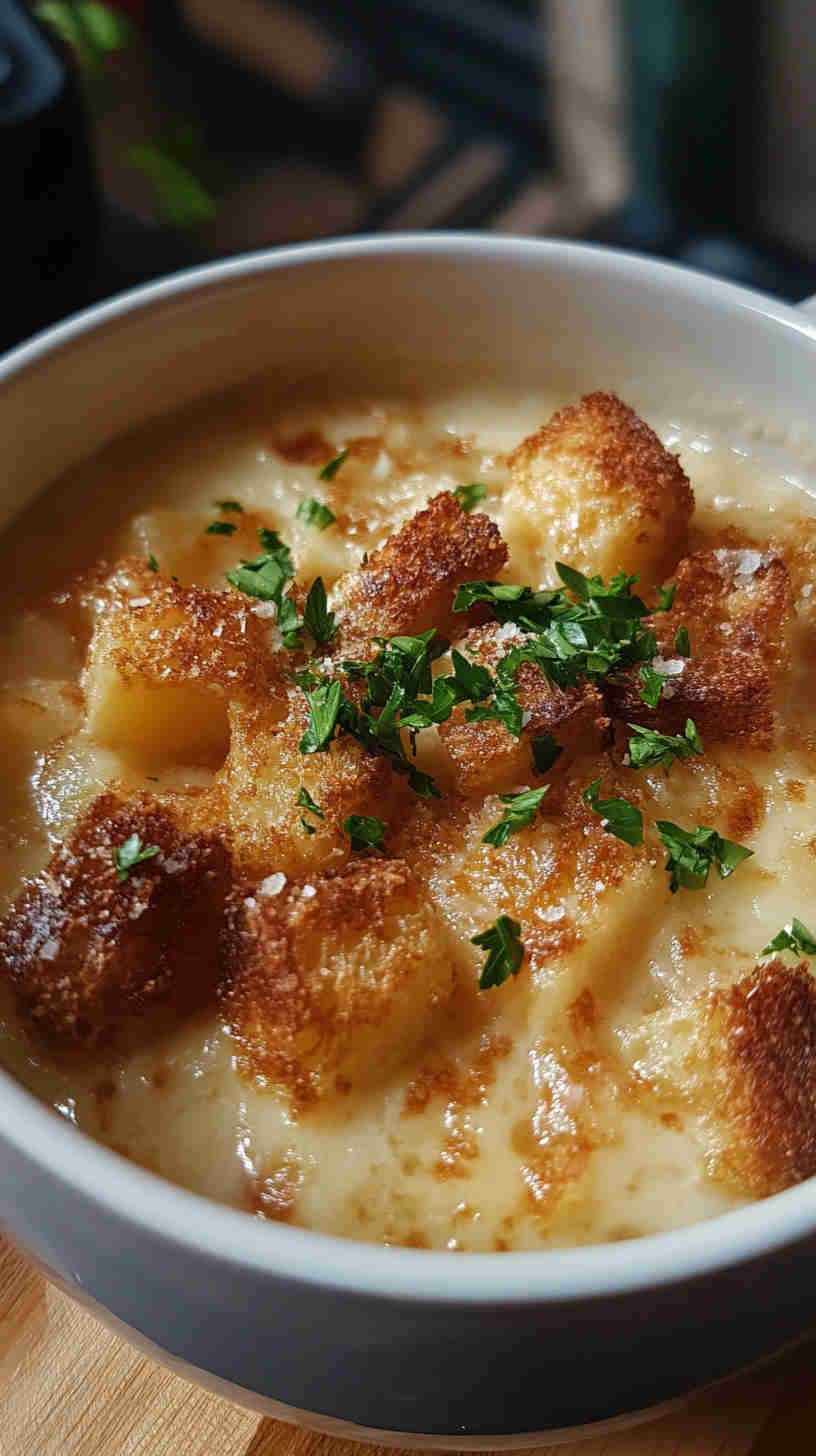 Savory Crockpot Potato Soup in 5 Steps