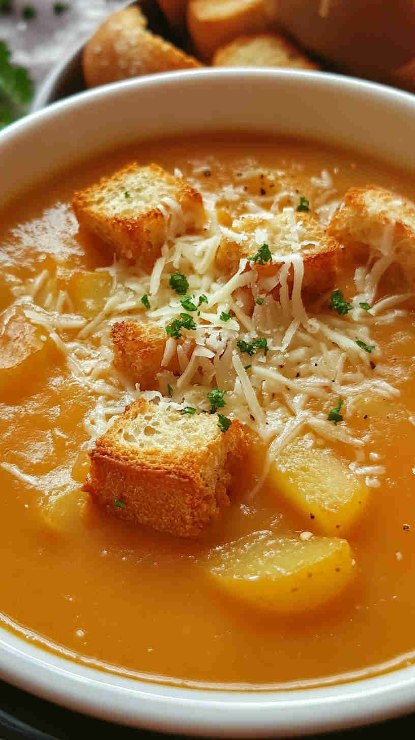 Savory Crockpot Potato Soup in 5 Steps