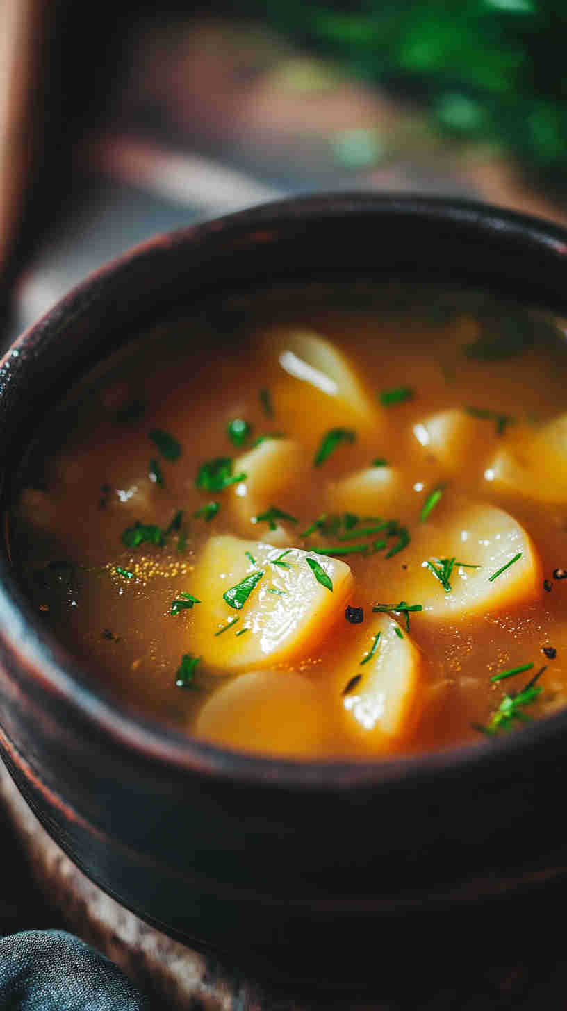 Savory Crockpot Potato Soup in 5 Steps