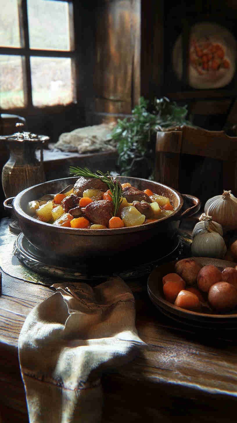 Savory Pot Roast with Root Vegetables