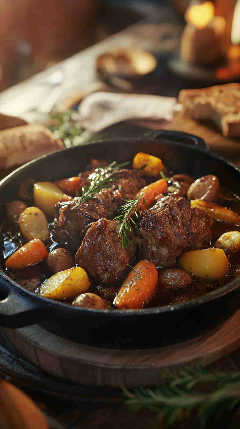 Savory Pot Roast with Root Vegetables