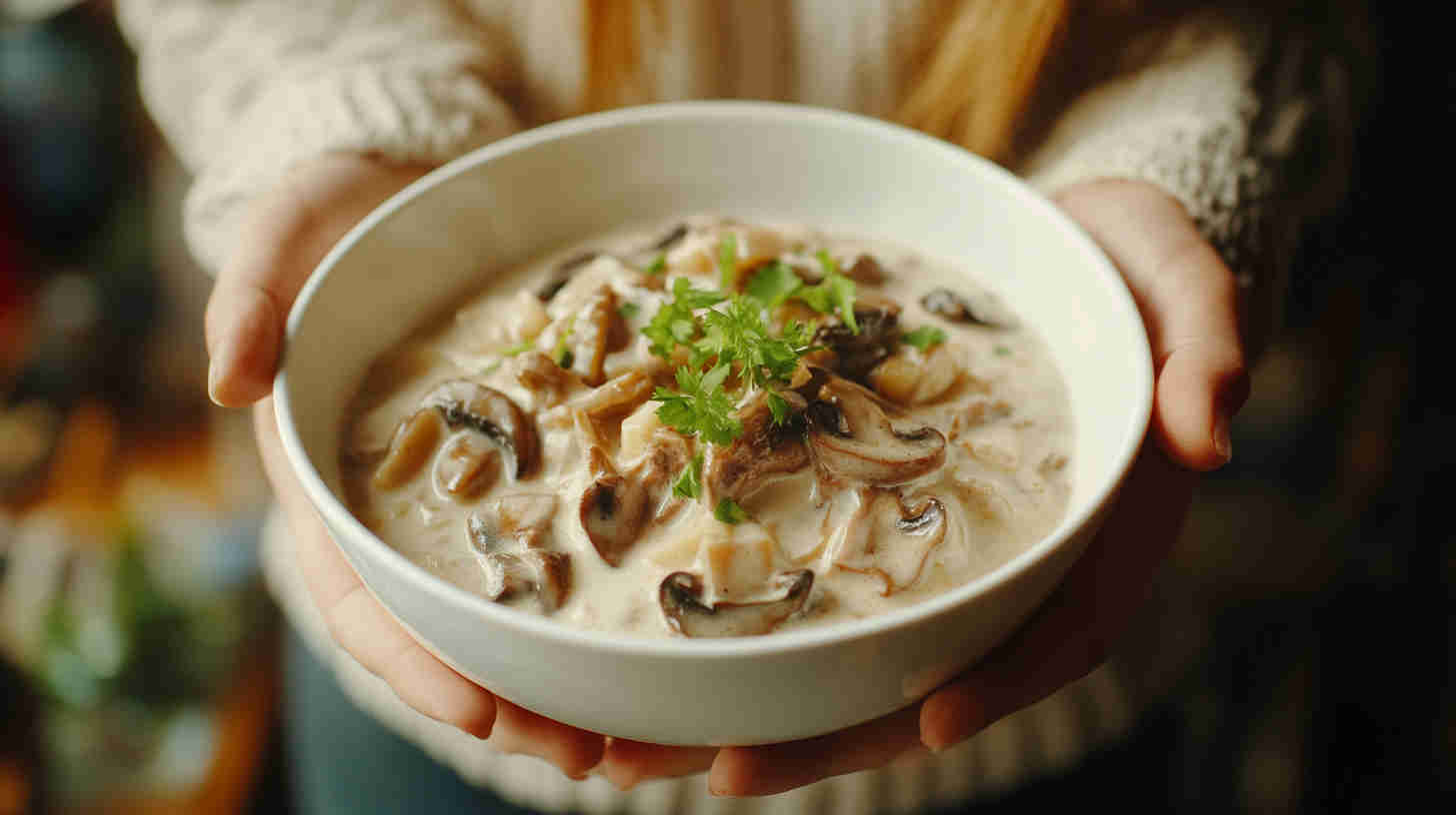 Set & Forget Slow Cooker Beef Stroganoff