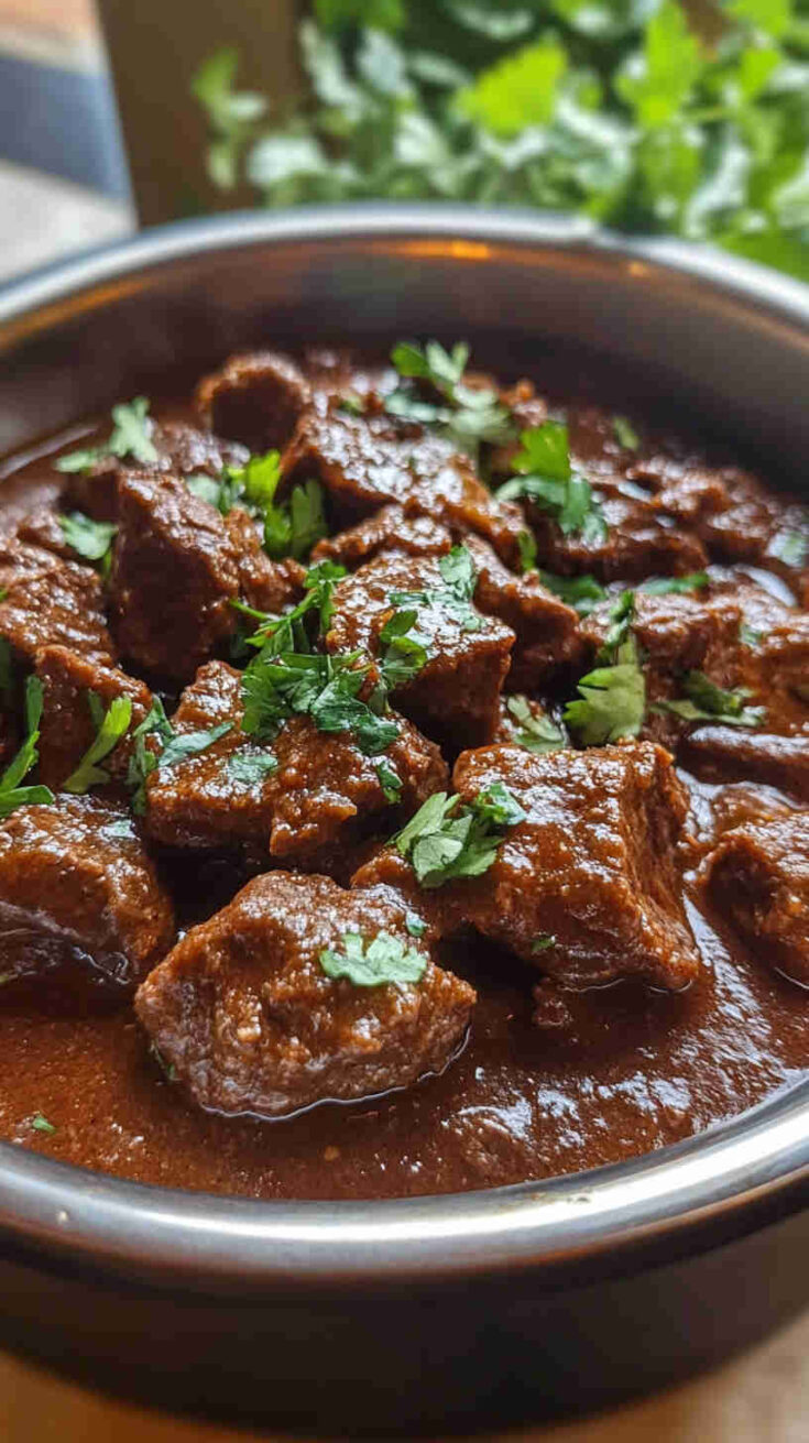 Simple Beef Barbacoa for Burritos and Tacos