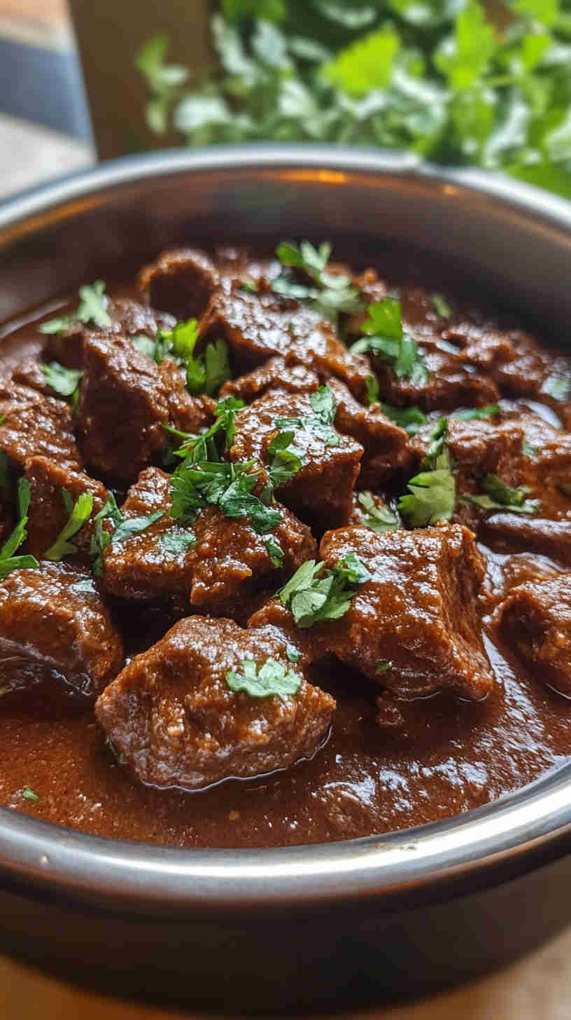 Simple Beef Barbacoa for Burritos and Tacos