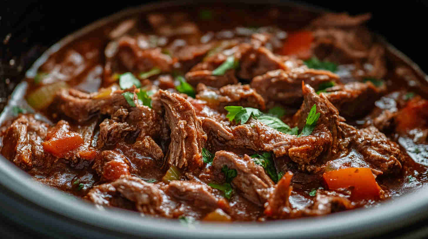 Simple Beef Barbacoa for Burritos and Tacos