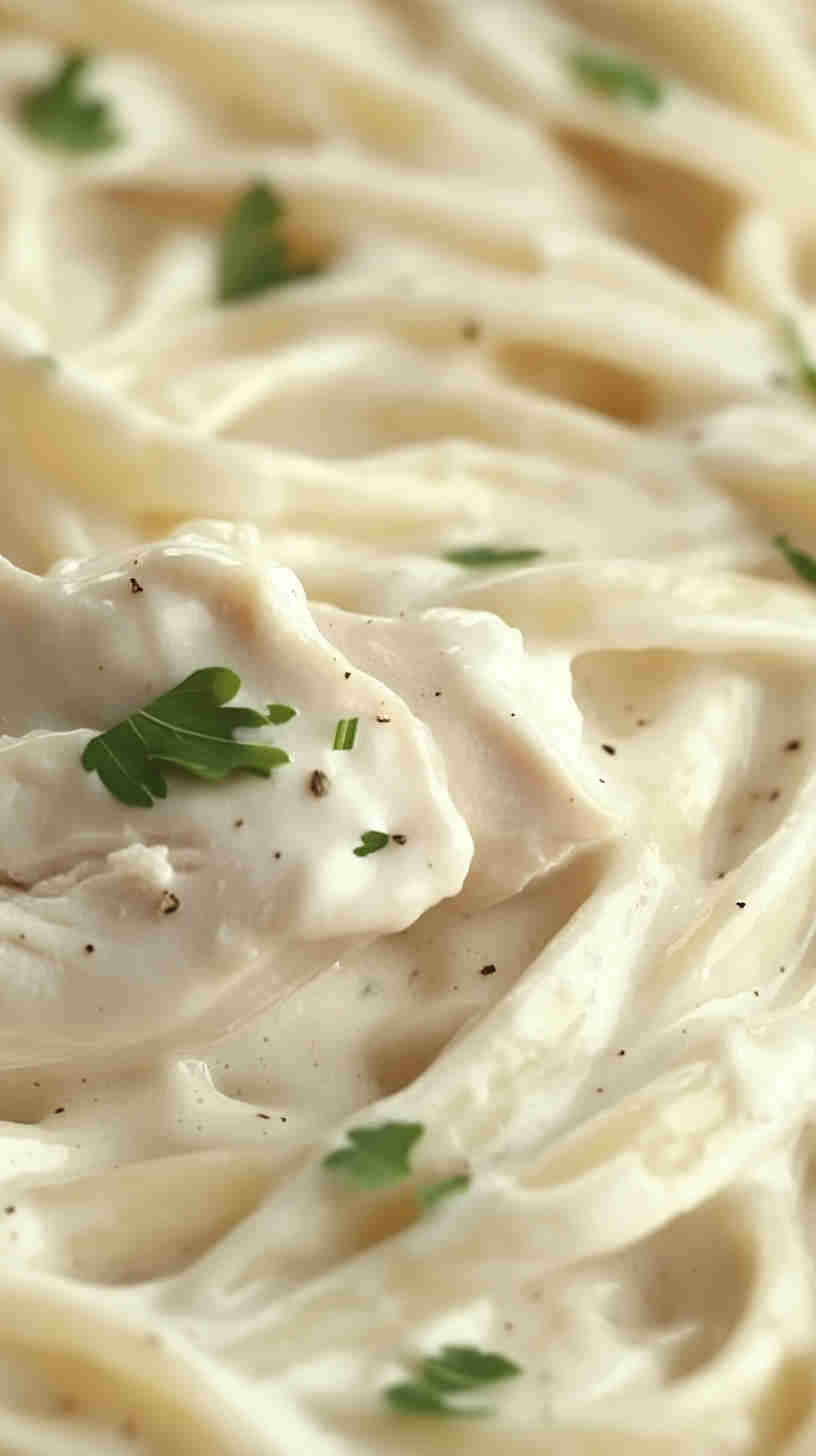 Simple Chicken Alfredo
