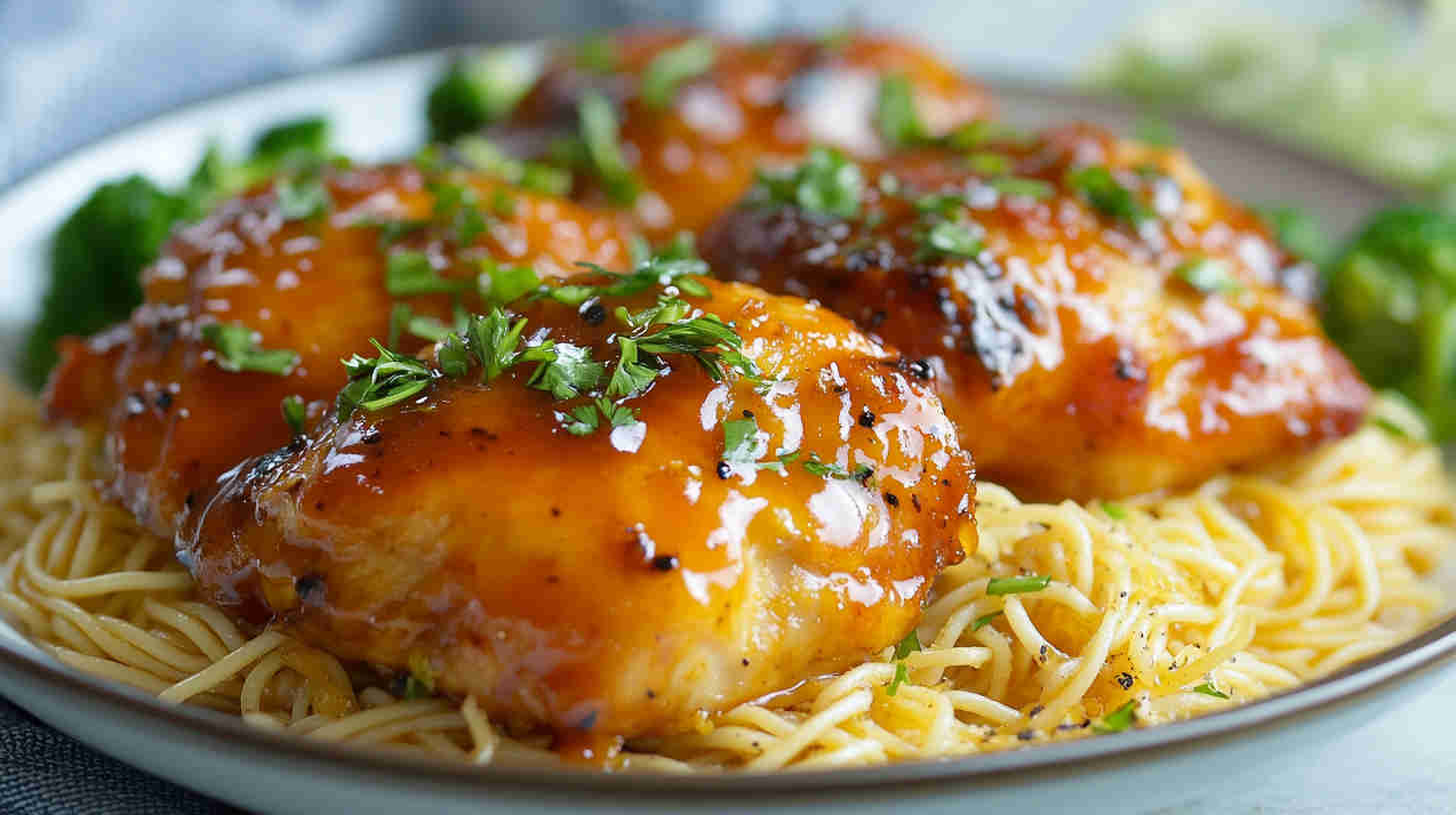 Simple and Delicious Slow Cooker Apricot Chicken