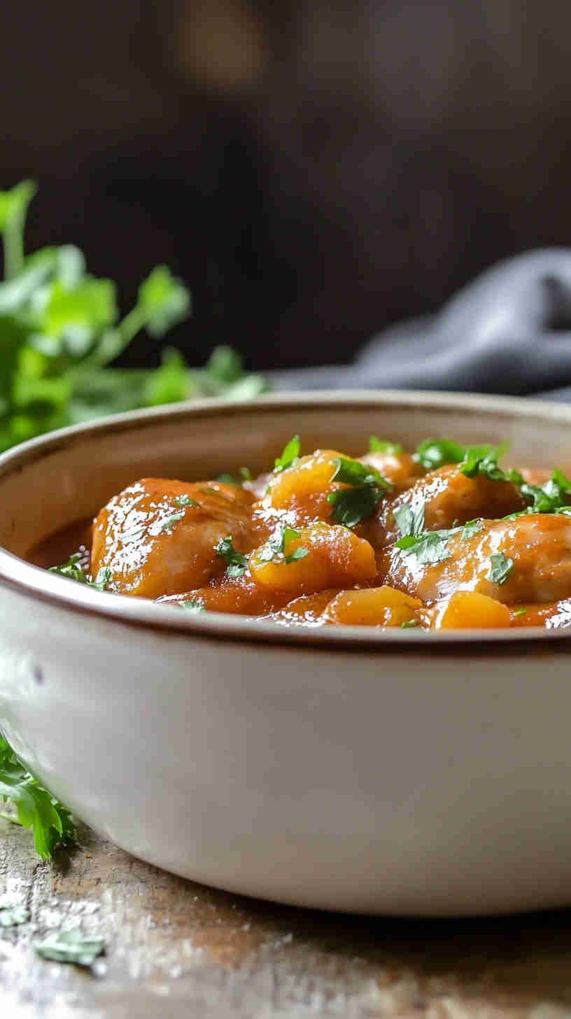 Simple and Delicious Slow Cooker Apricot Chicken