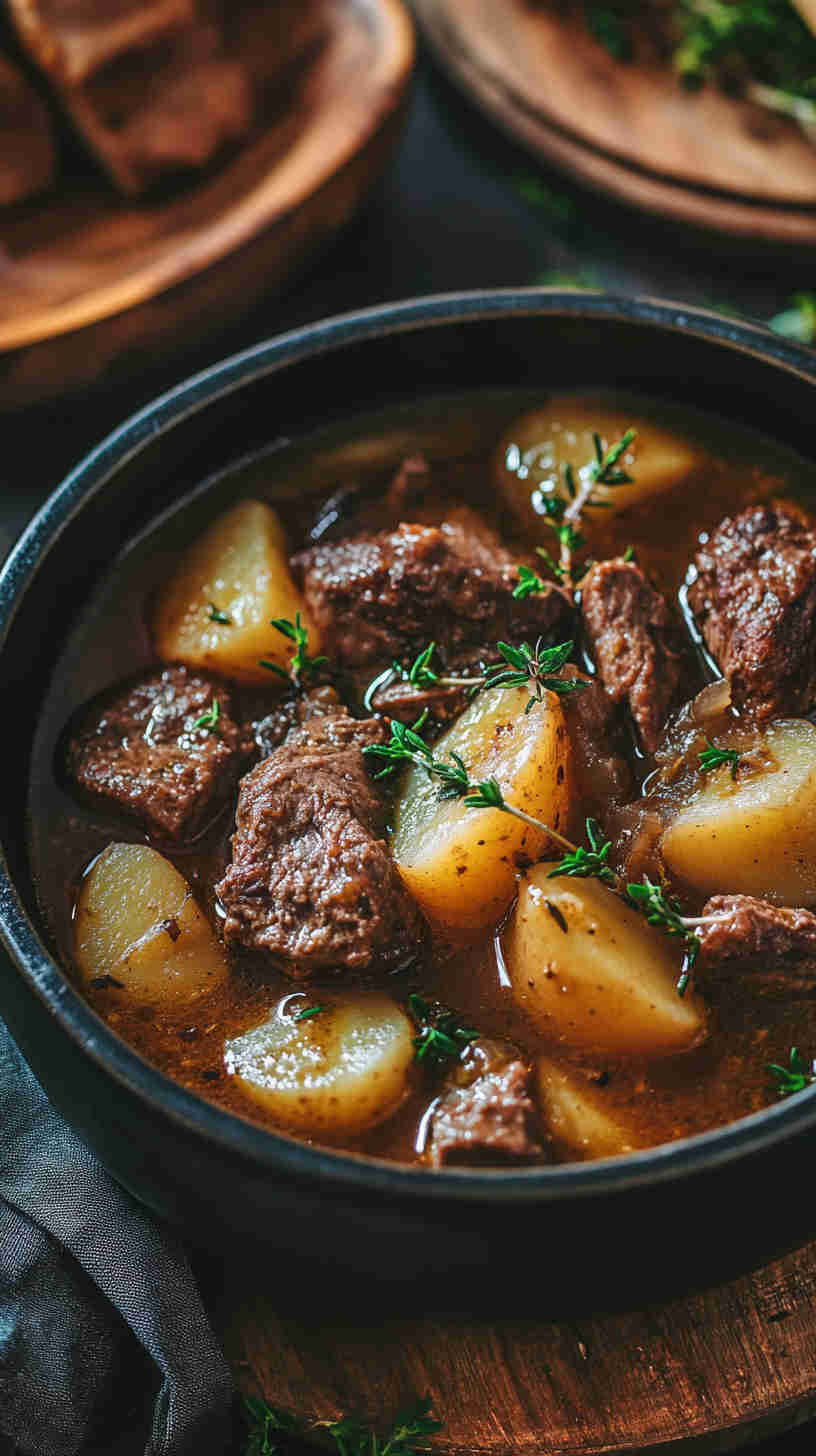 Simple and Savory Crockpot Potato Soup
