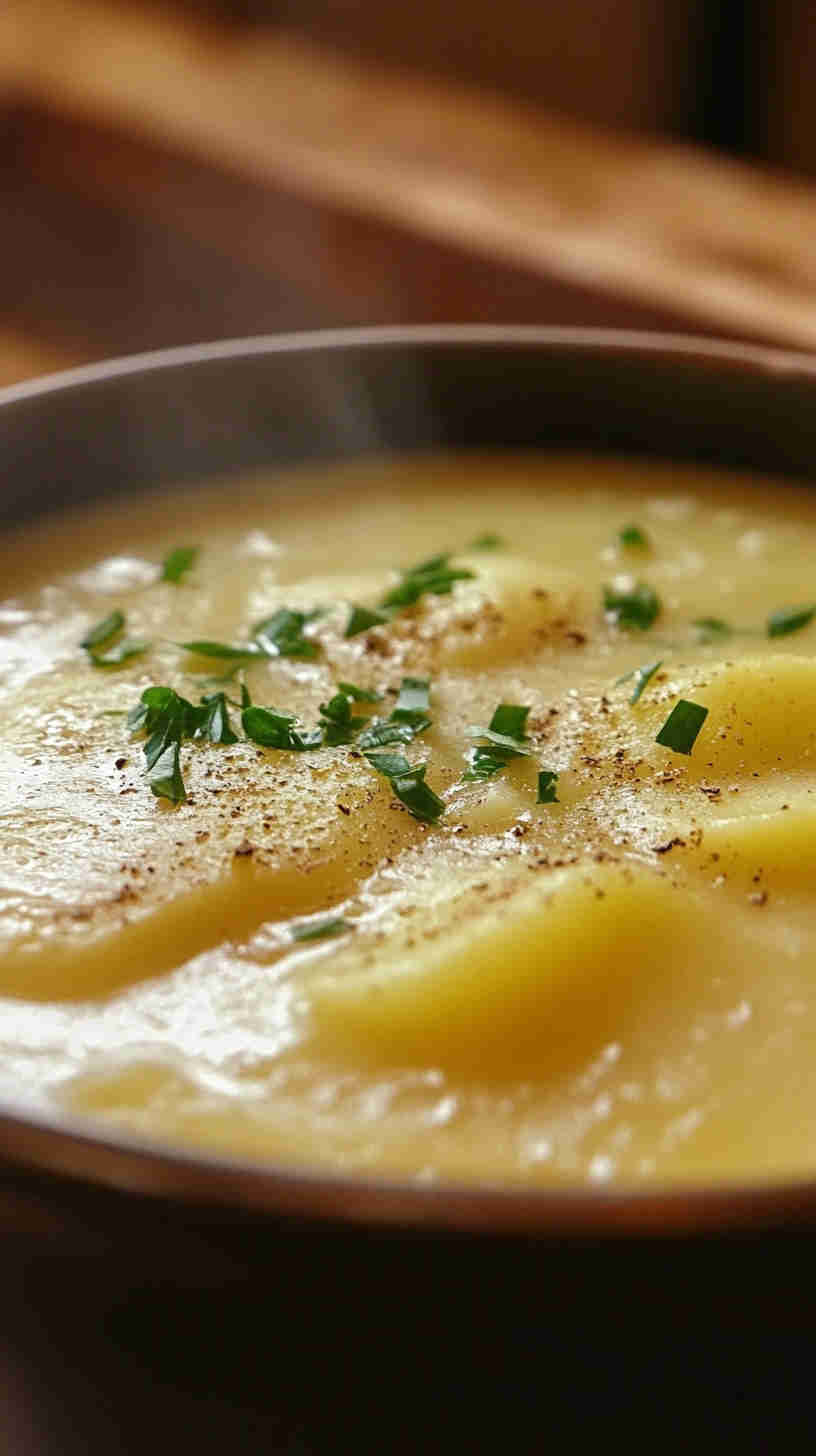 Simple and Savory Crockpot Potato Soup