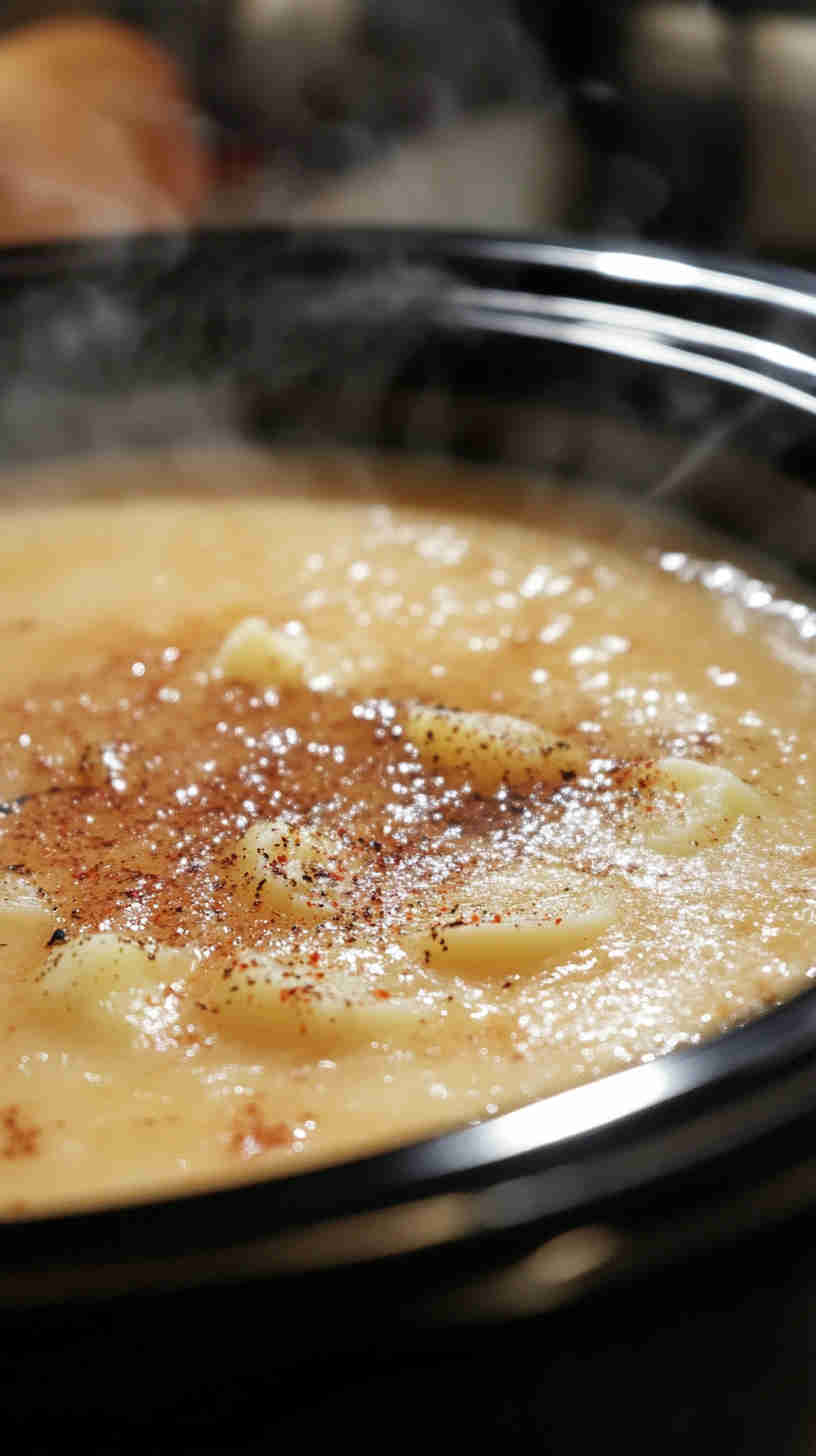 Simple and Savory Crockpot Potato Soup