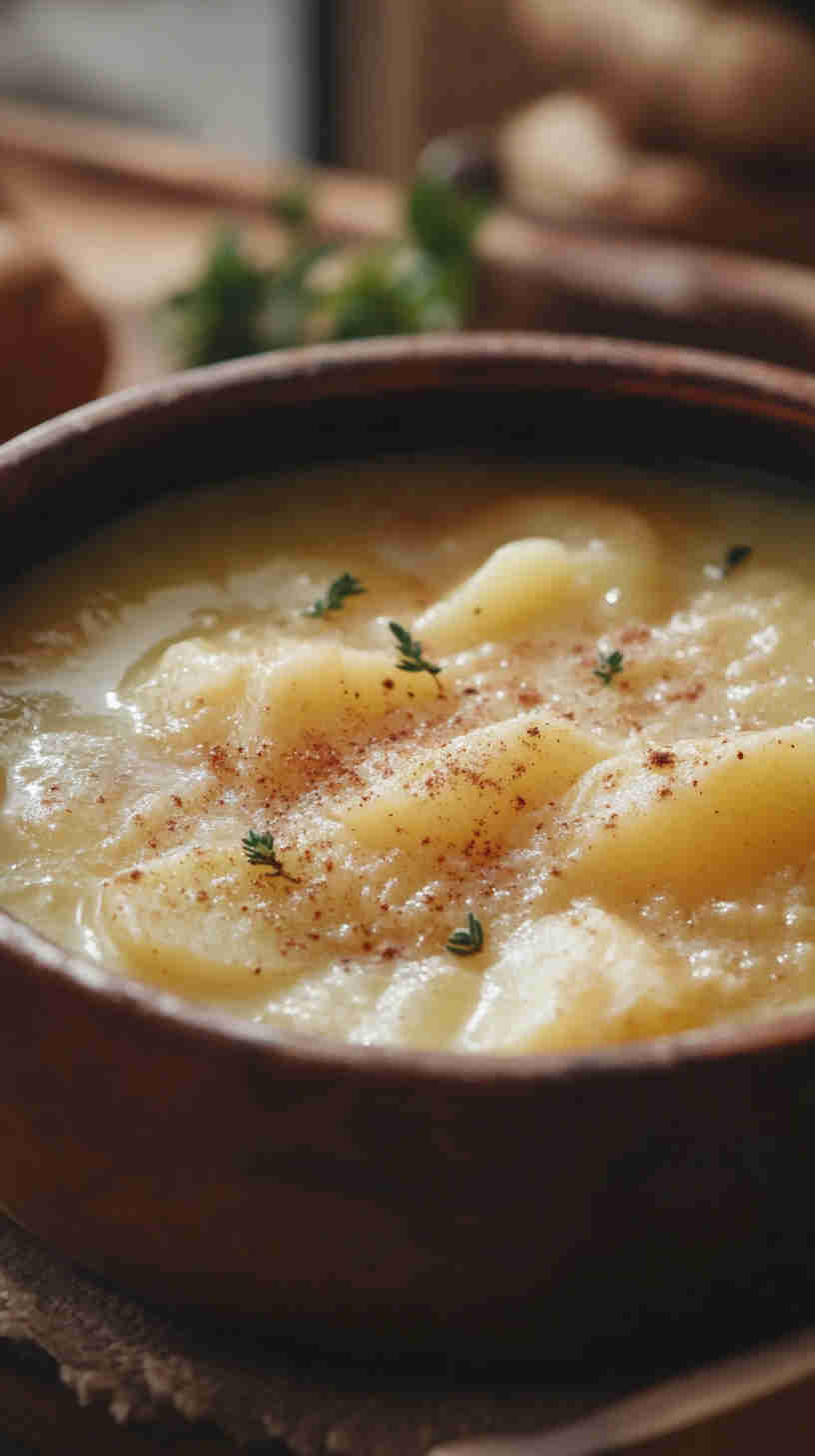 Simple and Savory Crockpot Potato Soup