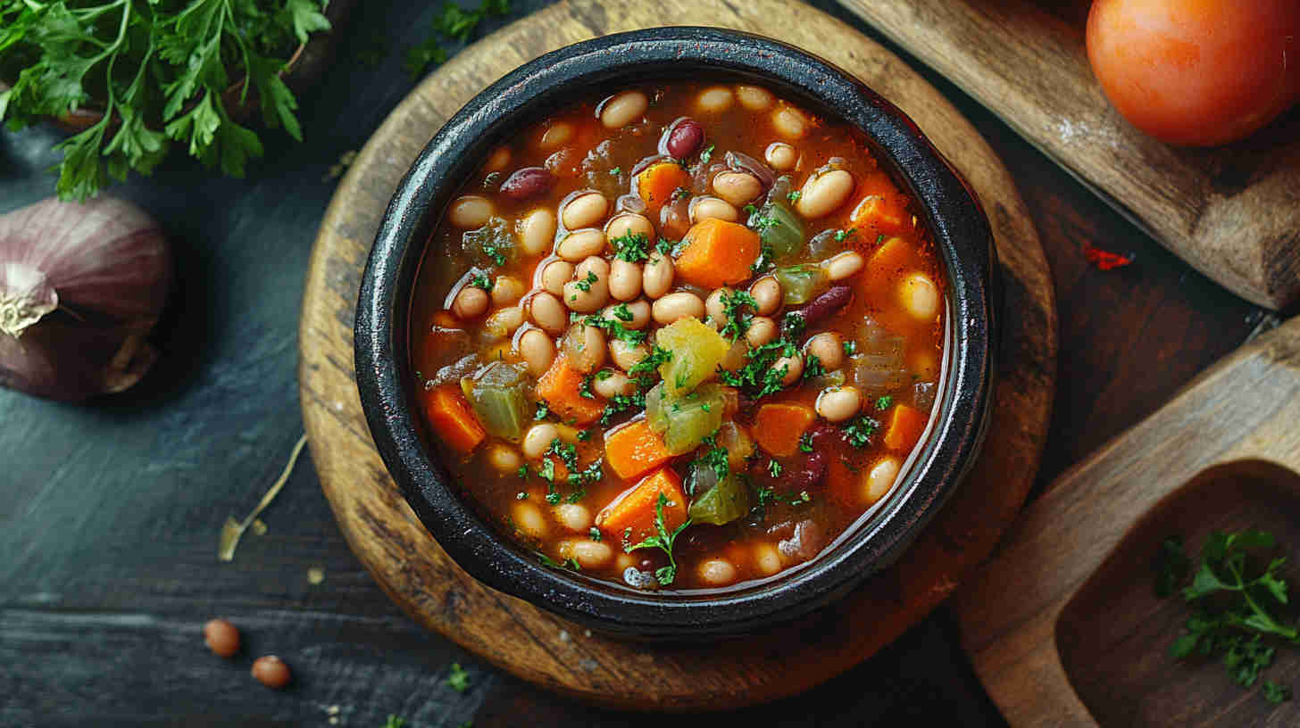 Slow Cooked 15 Bean Soup Recipe