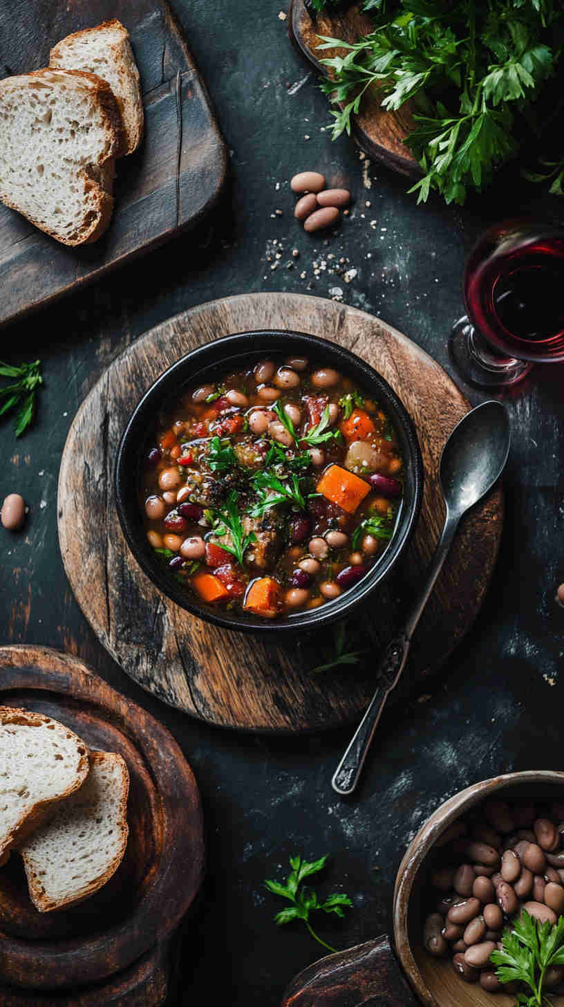 Slow Cooked 15 Bean Soup Recipe