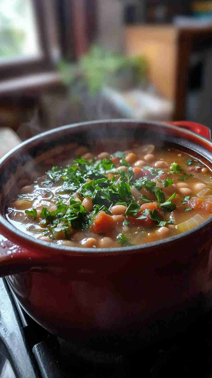 Slow Cooked 15 Bean Soup Recipe