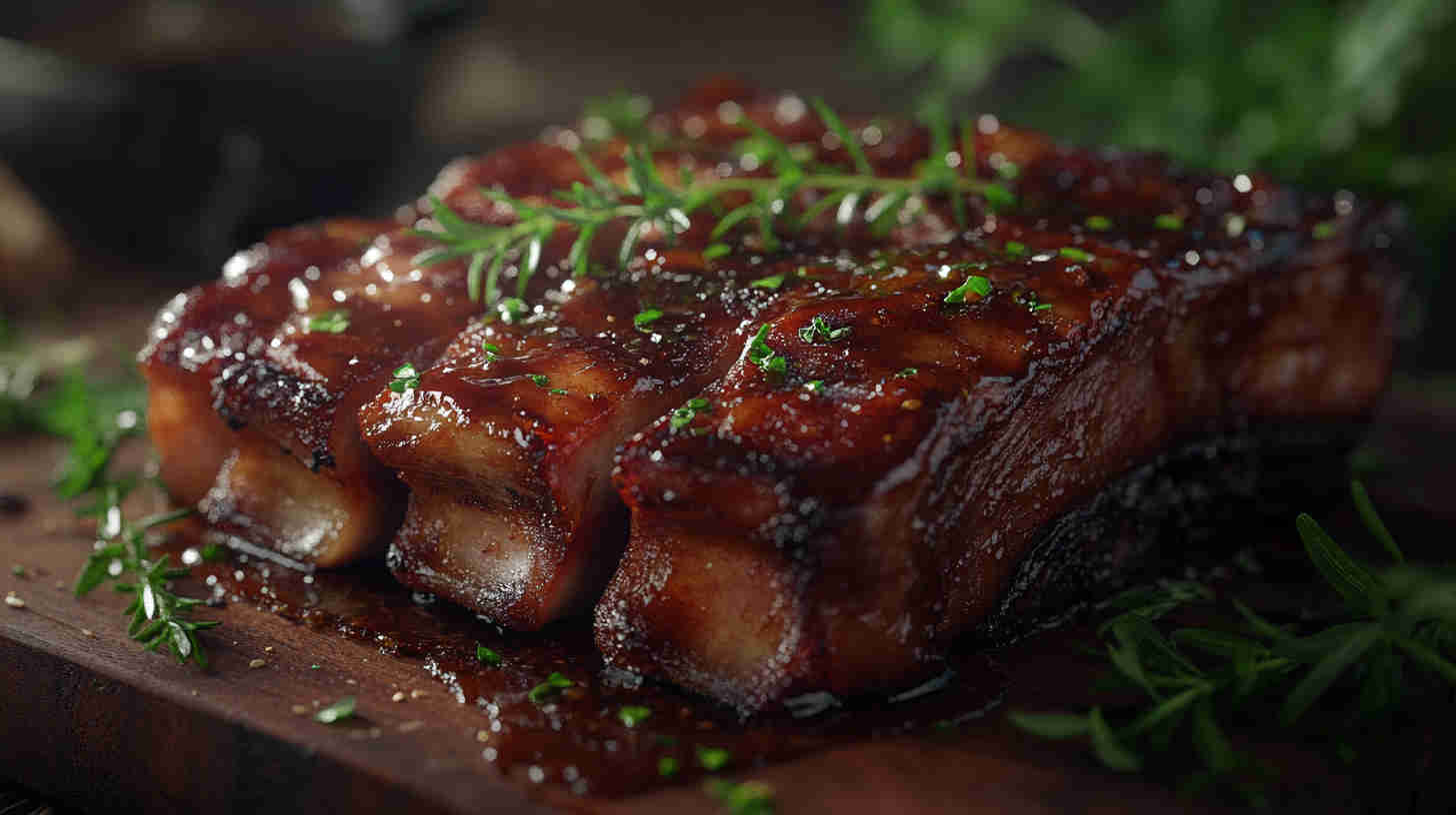 Slow Cooked BBQ Pork Belly