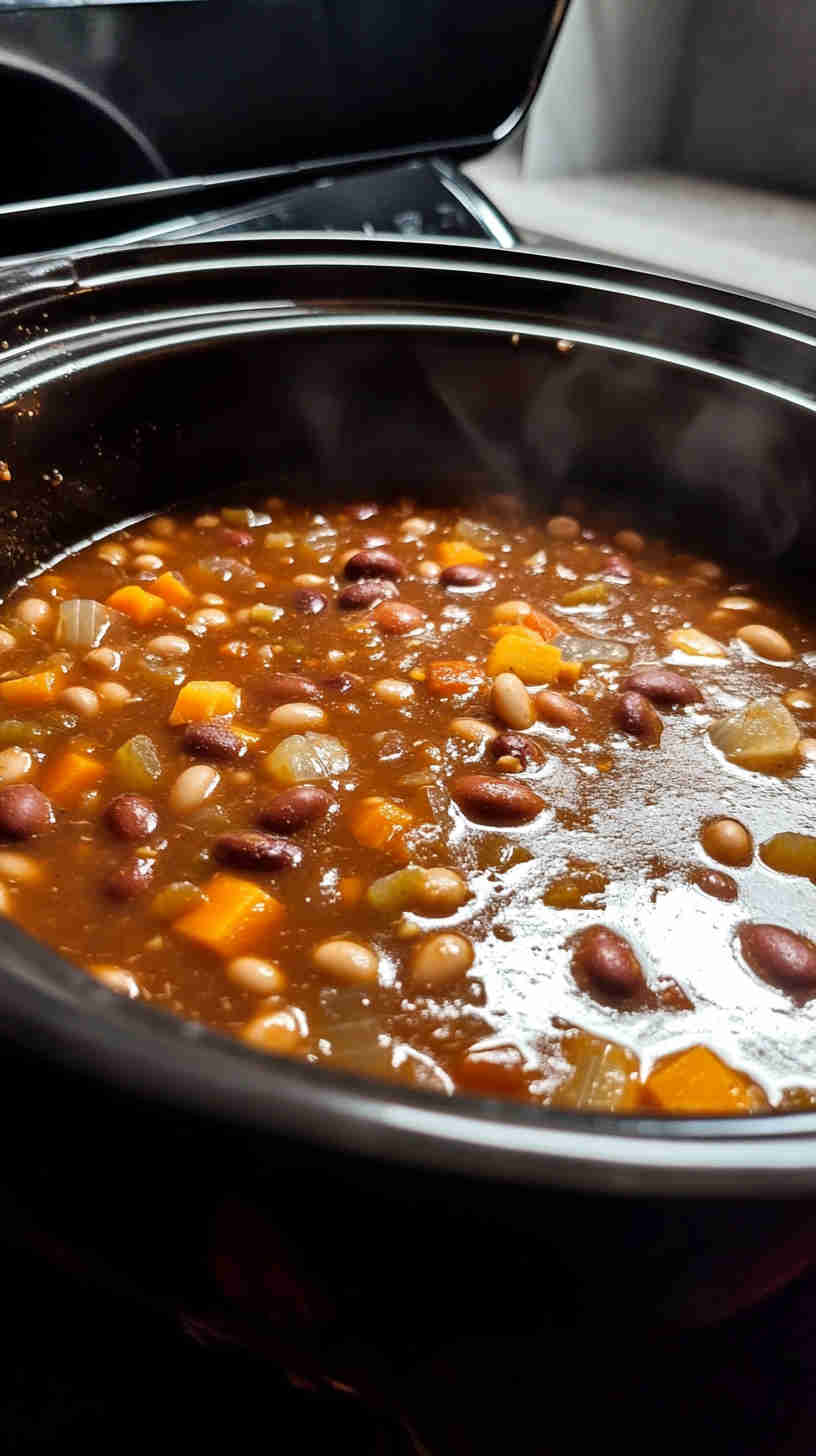 Slow Cooker 15 Bean Soup Perfect for Any Meal