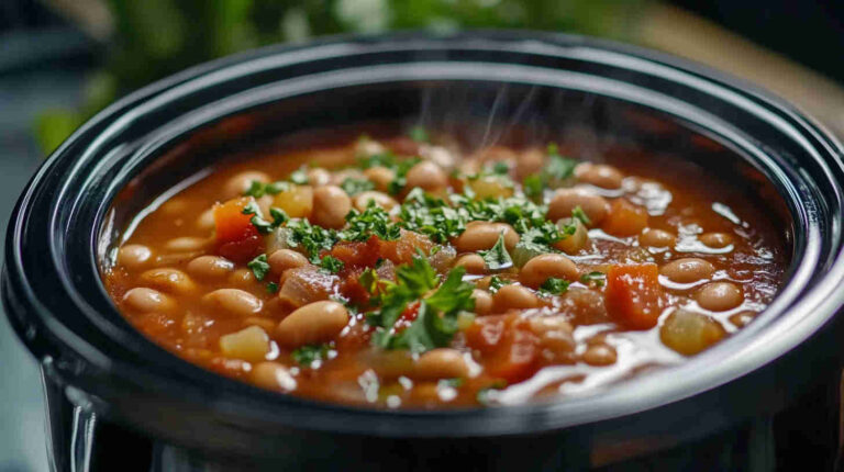 Slow Cooker 15 Bean Soup Perfect for Any Meal