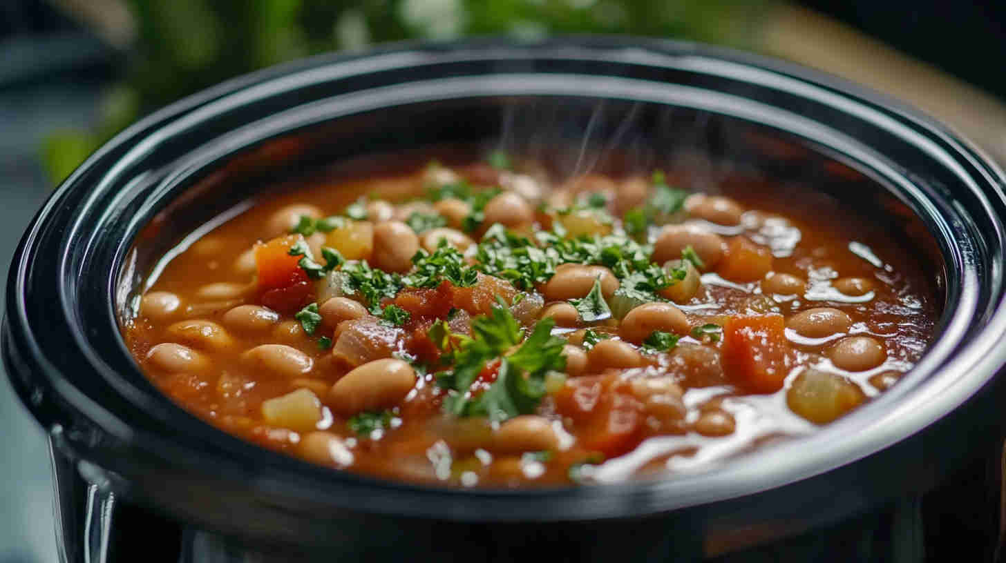 Slow Cooker 15 Bean Soup Perfect for Any Meal