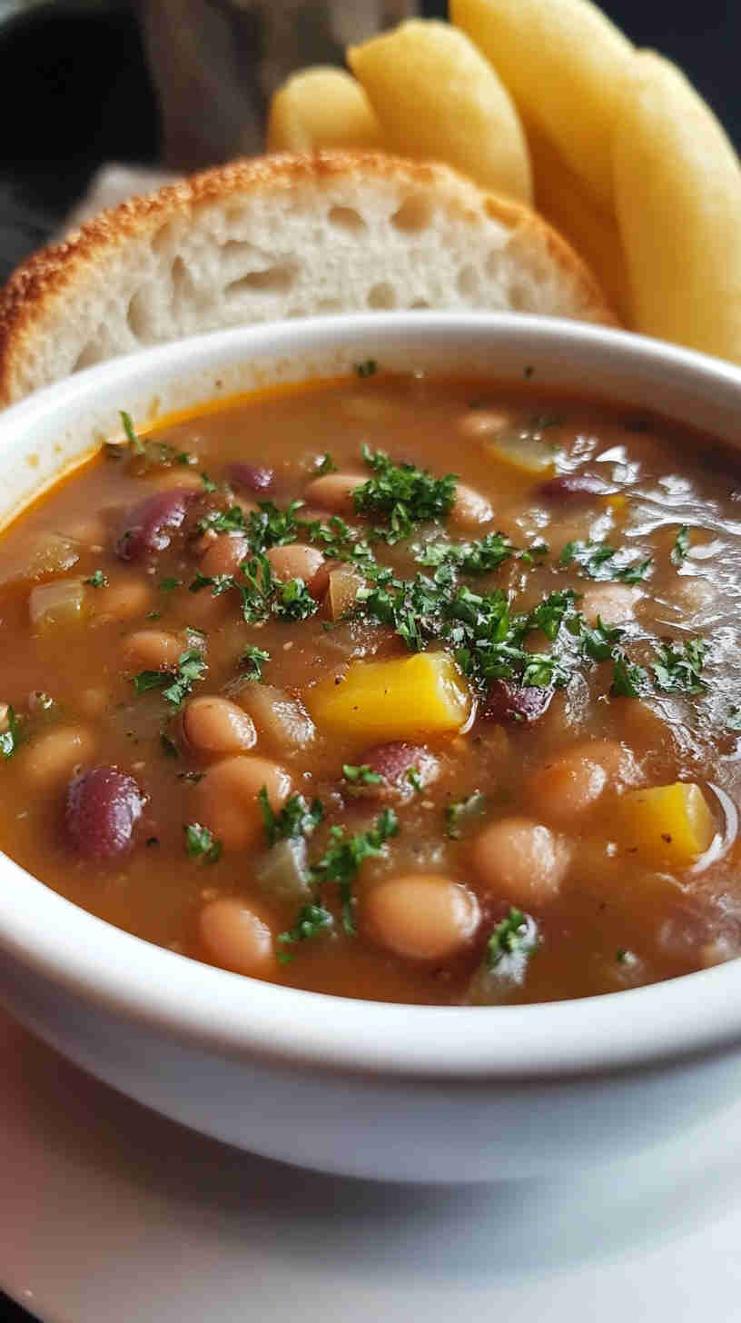 Slow Cooker 15 Bean Soup for Busy Days
