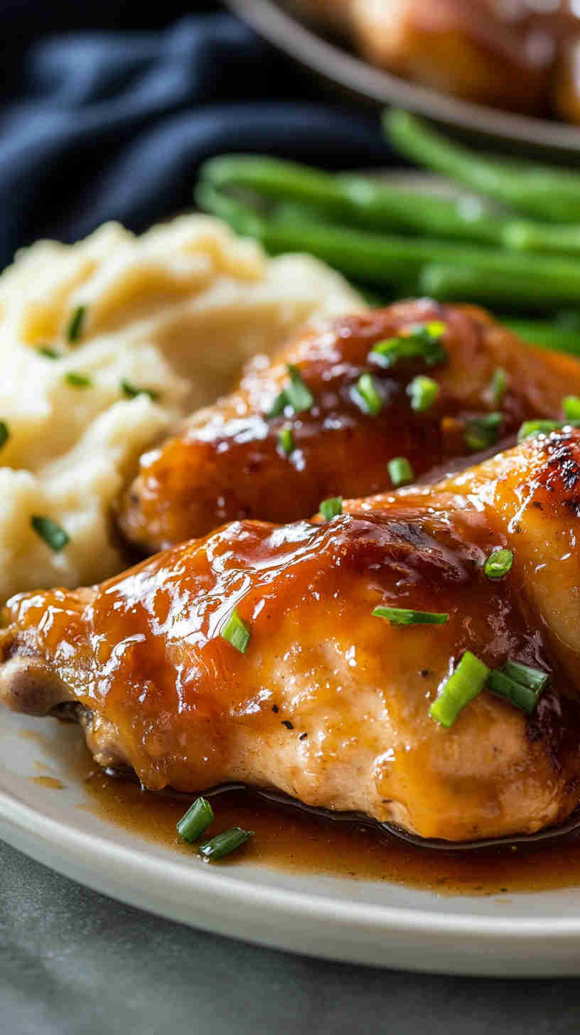 Slow Cooker Apricot Chicken Delight
