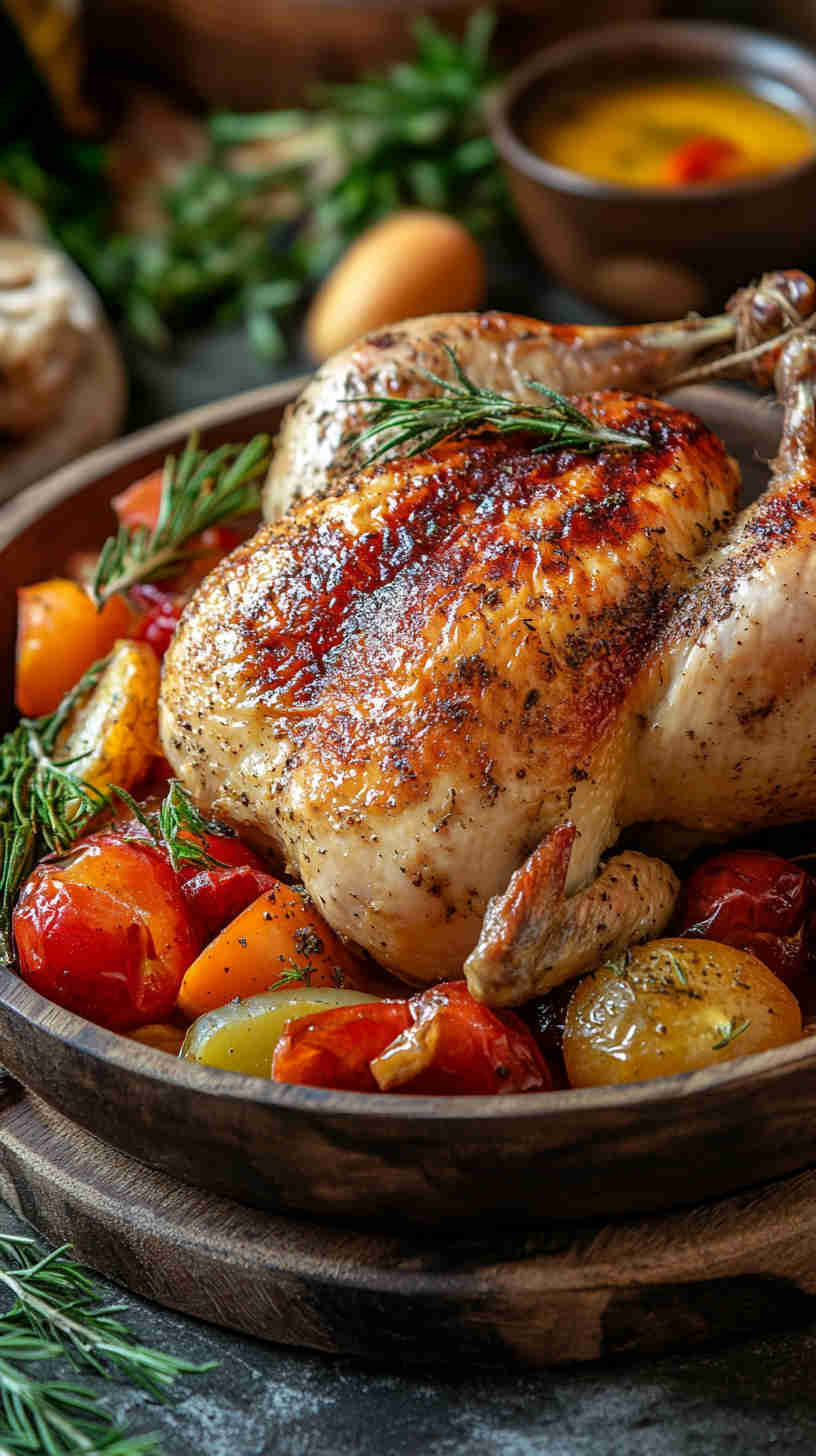 Slow Cooker Apricot Chicken with Vegetables