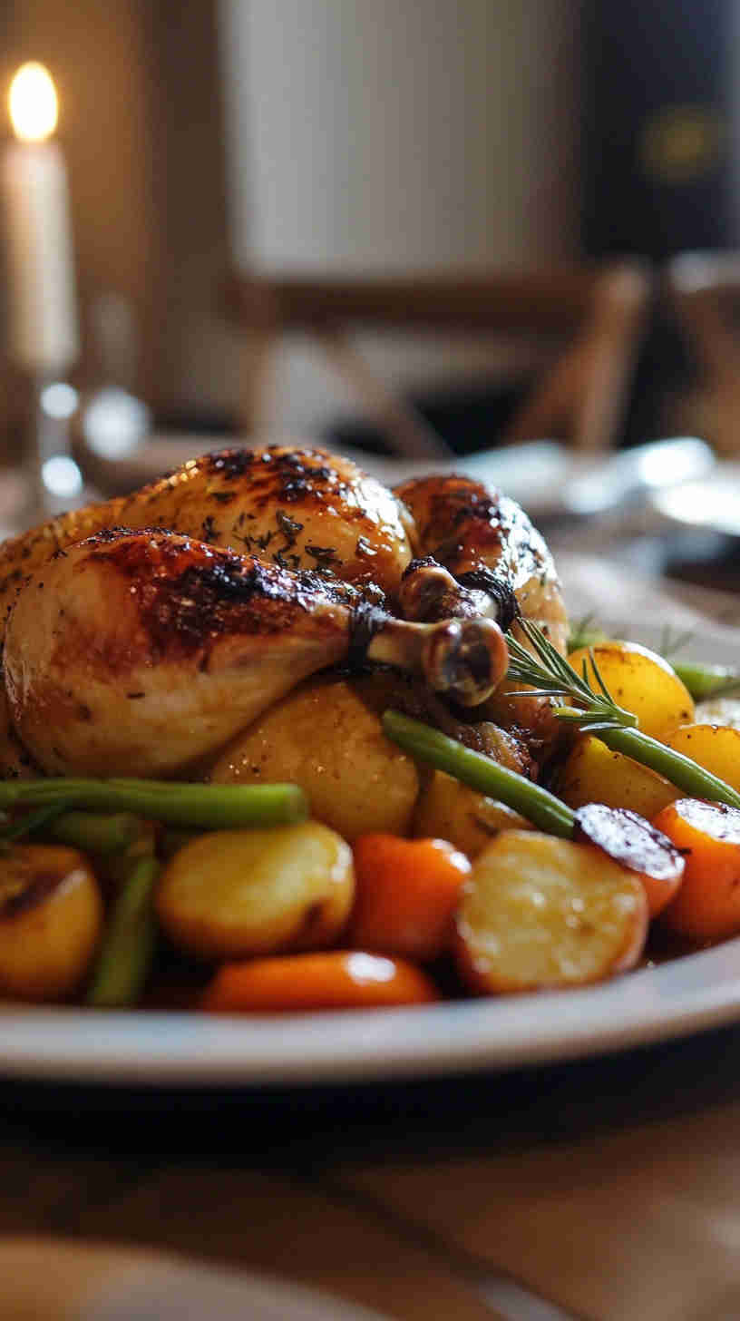 Slow Cooker Apricot Chicken with Vegetables