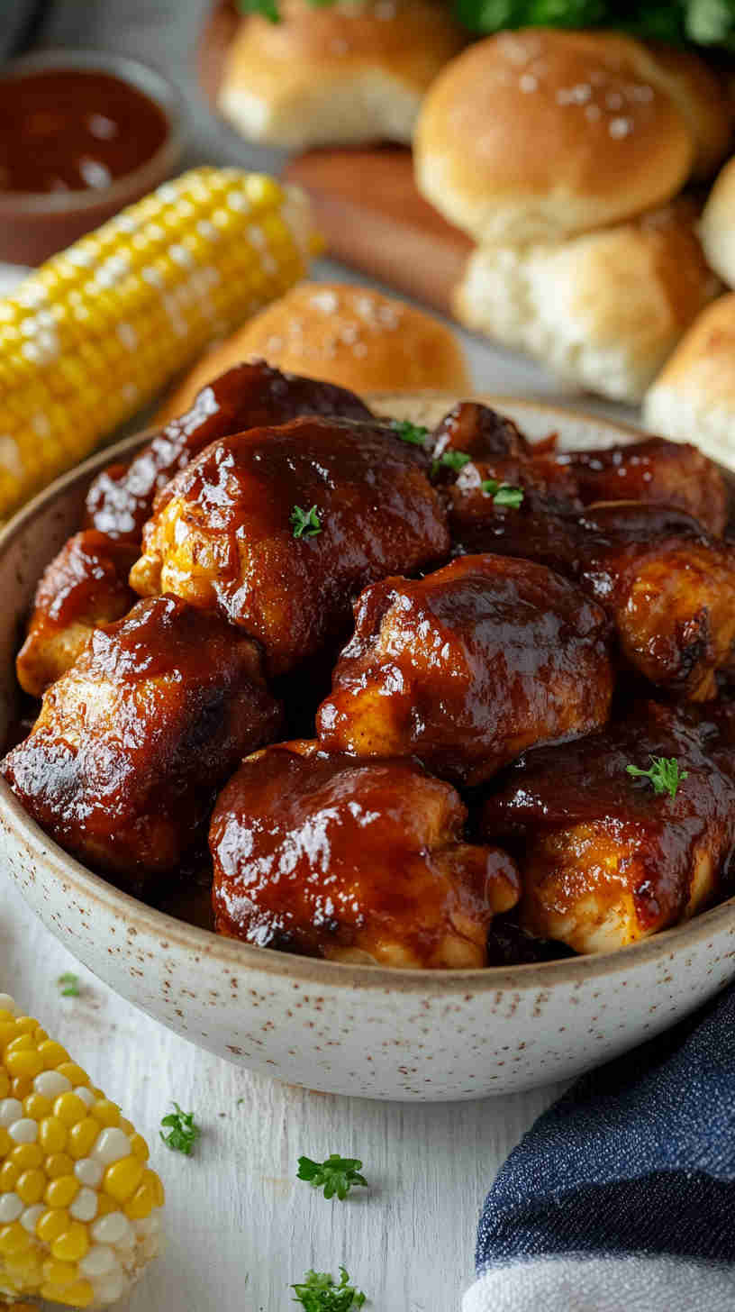 Slow Cooker BBQ Chicken
