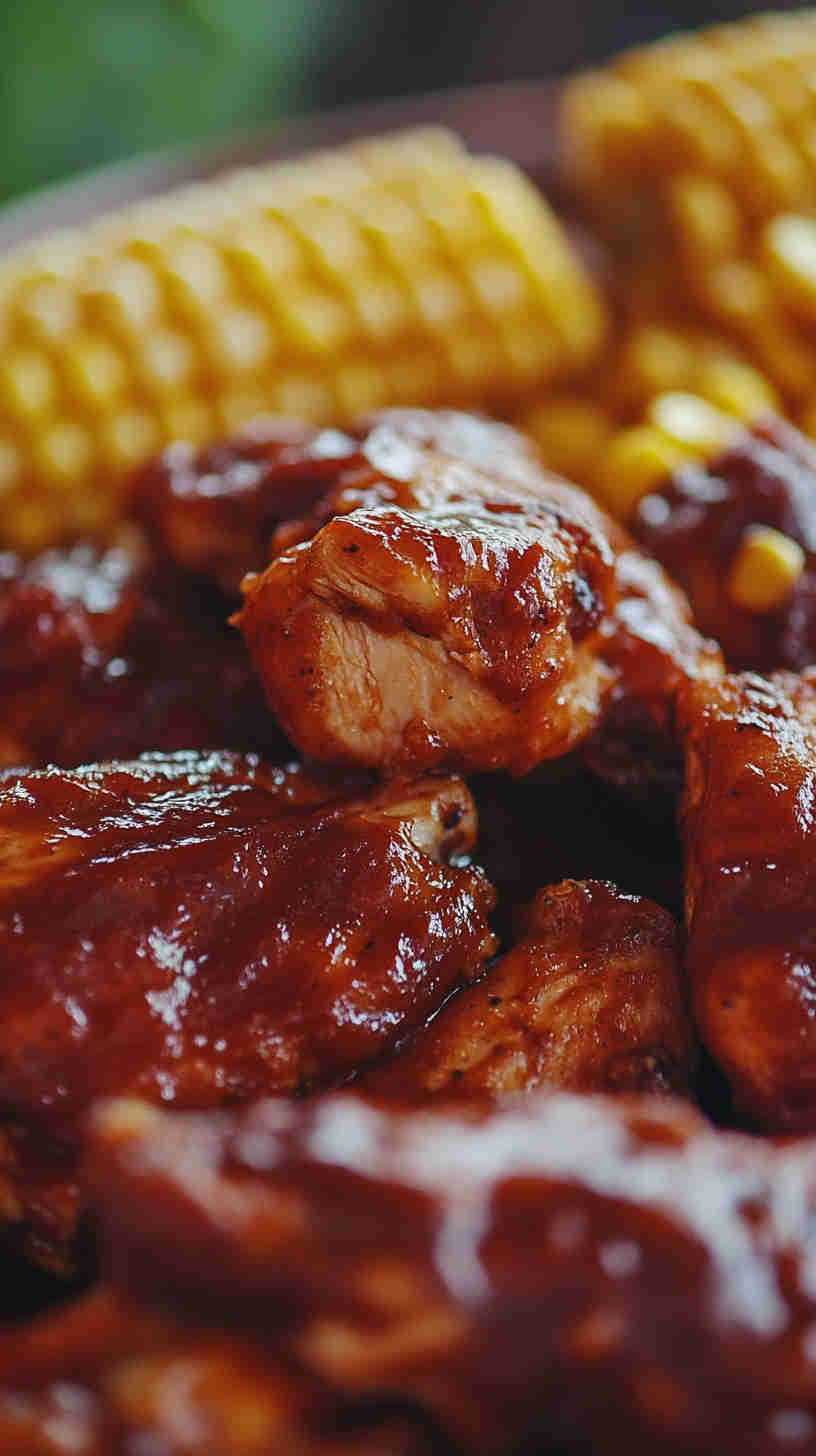 Slow Cooker BBQ Ranch Chicken